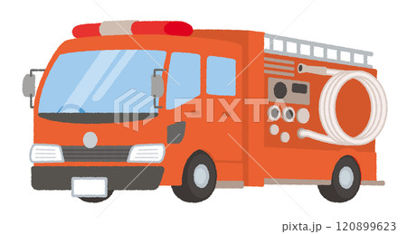 消防車のイラスト 120899623