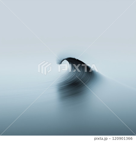 Abstract calm minimalistic background. Sea wave long exposure wallpaper Abstract calm minimalistic background. Sea wave long exposure wallpaper 120901366