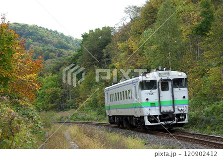 根室本線普通列車　JR根室本線　キハ40　引退間近 120902412
