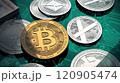 ビットコインと積み重なるビット 120905474