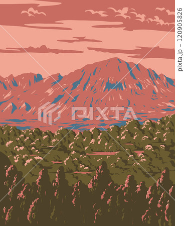 Sycamore Canyon in Yavapai and Coconino Counties Arizona WPA Poster Art 120905826