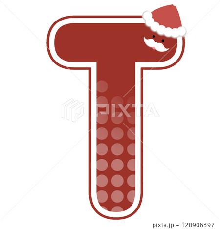 Santa font Santa font 120906397