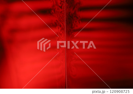 Red reflections of liquid in macro, red liquid surface, bubbles in macro, connection of bubbles in macro, cell from liquid, horror background, glossy panels Red reflections of liquid in macro, red liquid surface, bubbles in macro, connection of bubbles in macro, cell from liquid, horror background, glossy panels 120908725
