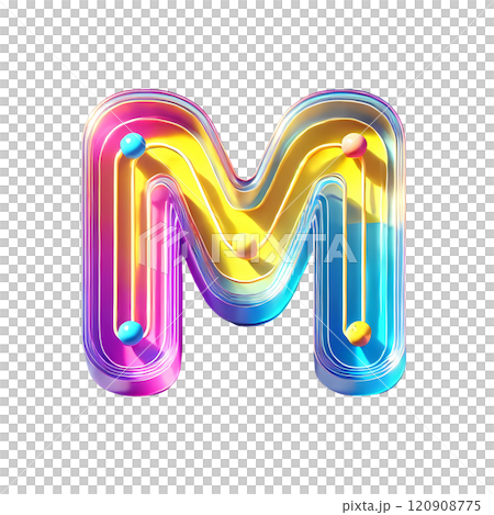 3D letter M 120908775