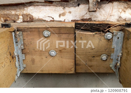 Deck Ledger Board Incorrectly Installed over Wood Siding has led to Extensive Dry Rot and Damage Deck Ledger Board Incorrectly Installed over Wood Siding has led to Extensive Dry Rot and Damage 120908791