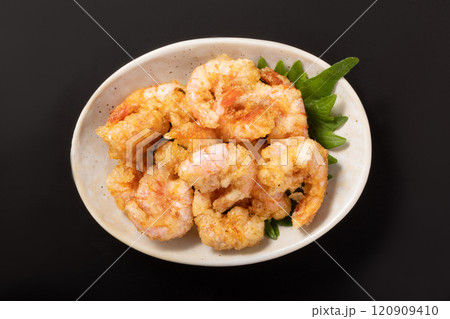天然エビの唐揚げ 天然エビの唐揚げ 120909410