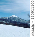 スノーボードから見る雪山 スノーボードから見る雪山 120911100