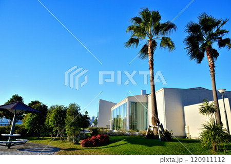 豊洲ぐるり公園　BBQ広場とレインボーブリッジ 120911112