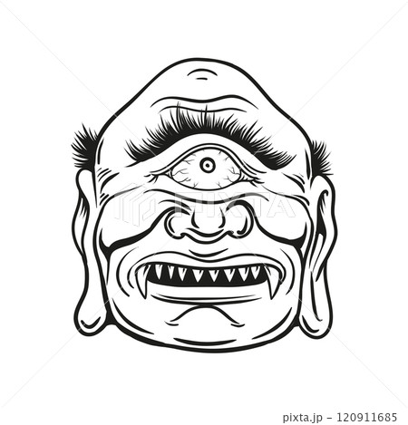 one eyed priest yokai 120911685