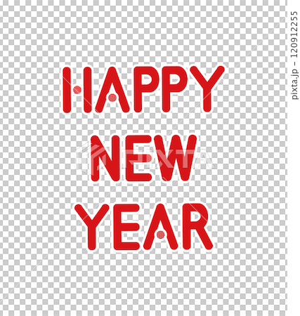 happy-new-year, new year's card, character 120912255