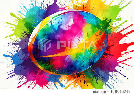 ラグビーボール 120913292