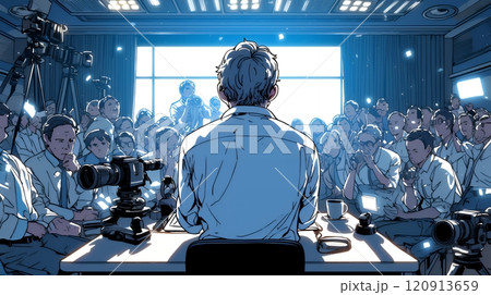 記者会見／共同インタビュー会場