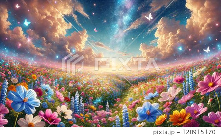 おとぎの国のお花畑 おとぎの国のお花畑 120915170