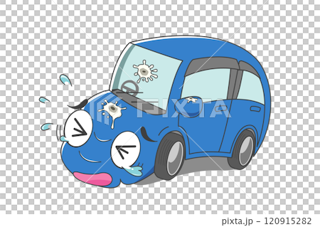 Bird droppings on the car (blue) Bird droppings on the car (blue) 120915282