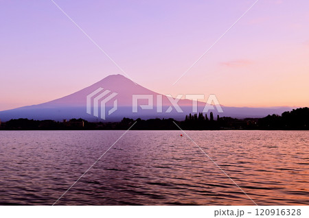 富士夕景 120916328