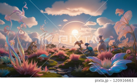 ファンタジーな異世界の自然界 ファンタジーな異世界の自然界 120916663