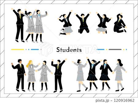 制服の学生制服の学生 120916962