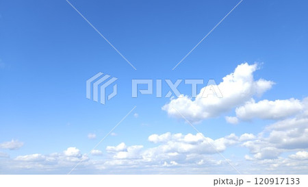 グラデーションの空(コピースペースあり) 120917133