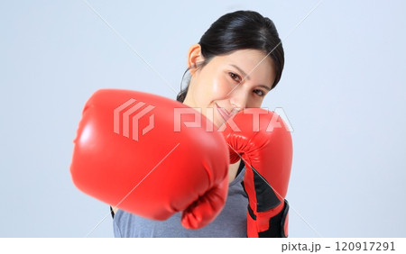 女性ボクサーのイメージ 120917291
