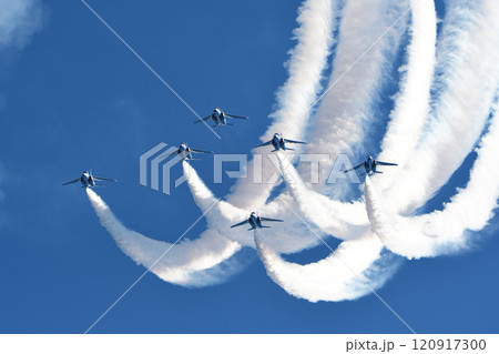 青空のブルーインパルス 120917300