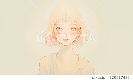 微笑む女性 120917482