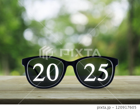 Business happy new year 2025 vision concept 120917605