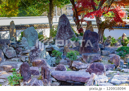 秋の神戸・太山寺・安養院の枯山水庭園 秋の神戸・太山寺・安養院の枯山水庭園 120918094
