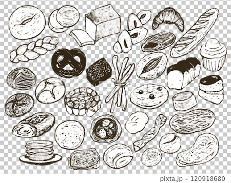 Bread of the world illustration 120918680