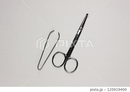 ハサミと毛抜き 120919400