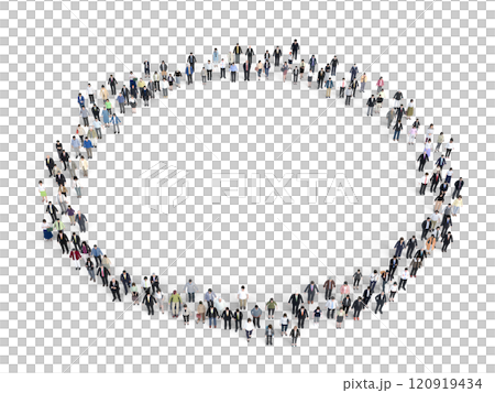 Business People in a Circle Large Business People in a Circle Large 120919434
