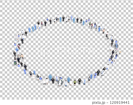 醫護人員與病患圍成一圈 大 醫護人員與病患圍成一圈 大 120919441