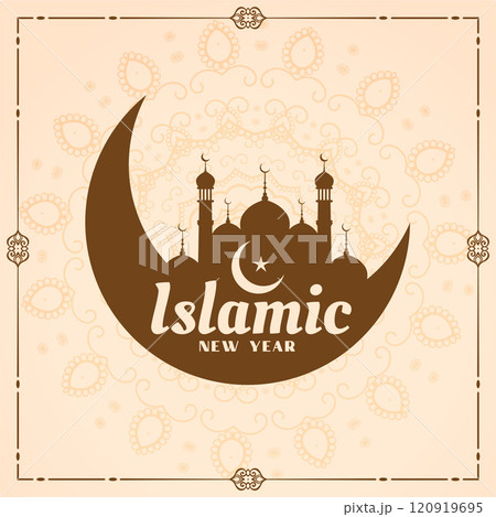 islamic new year muharram festival of muslims background 120919695