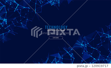 technology network mesh connection lines background technology network mesh connection lines background 120919717