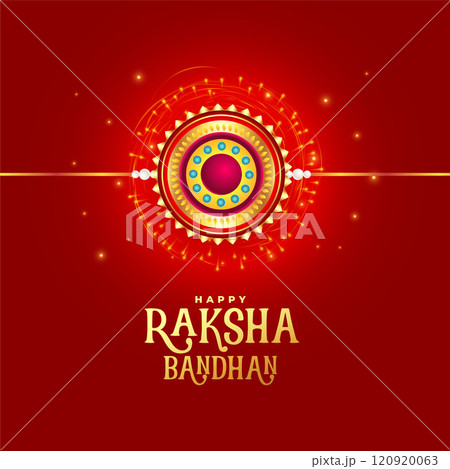 raksha bandhan festival red card design raksha bandhan festival red card design 120920063