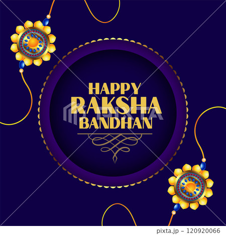 hapy raksha bandhan hindu festival greeting card design 120920066