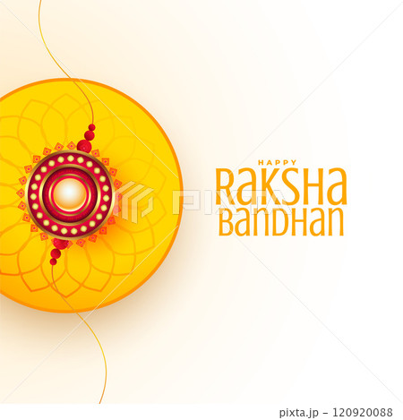 raksha bandhan wishes card beautiful design 120920088