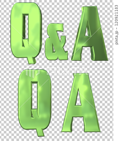 3DCG人物「Q&A閃光」綠、綠 3DCG人物「Q&A閃光」綠、綠 120921183