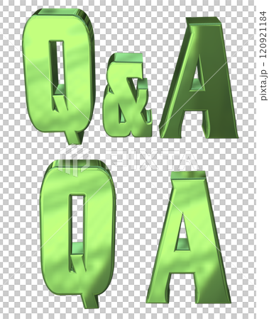 3DCG人物「Q&A閃光」綠、綠 3DCG人物「Q&A閃光」綠、綠 120921184