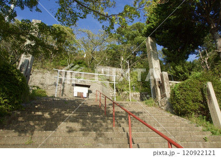 倉敷市 連島西之浦 箆取神社の秋の眺め 倉敷市 連島西之浦 箆取神社の秋の眺め 120922121