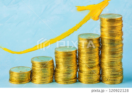 右肩上がりに増えていく資産（IR、投資、ビジネス） 120922128