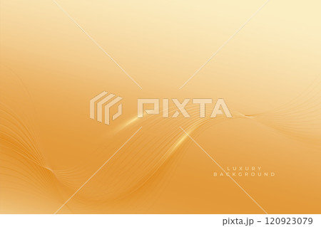 premium golden background with smooth wave lines 120923079
