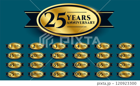styligh golden anniversary label design styligh golden anniversary label design 120923300