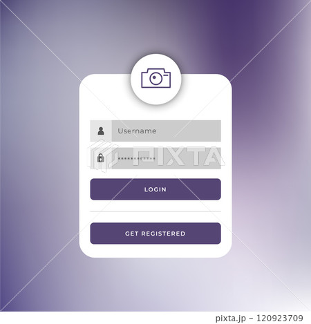 web user login template design web user login template design 120923709