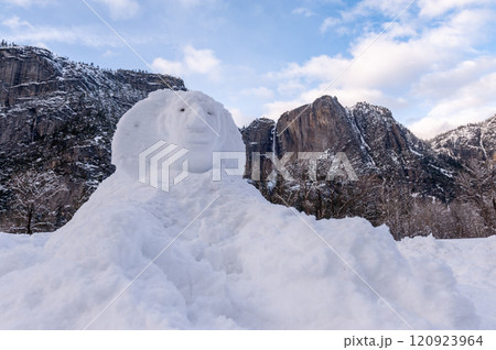 Snowman in Yosemite 120923964