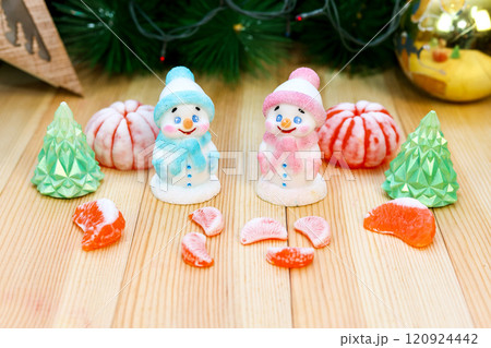 Whimsical Handmade Soap Snowman: A Delightful Winter Creation Crafted with Care, Perfect for Holiday Decor and Gifting, Capturing the Joy of the Season in Every Charming Detail 120924442