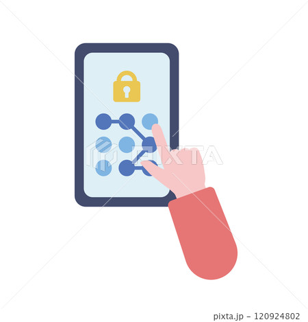 パターンロック パターンロック 120924802