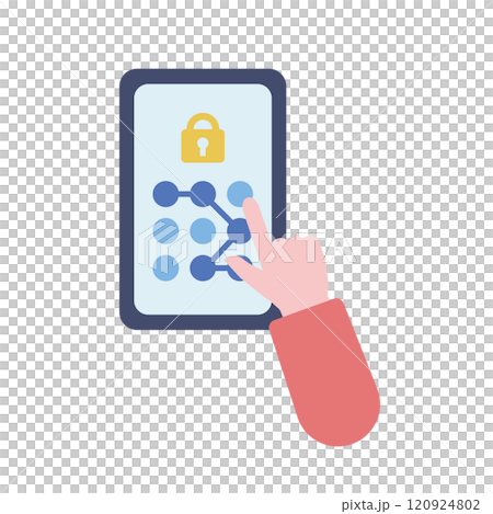 パターンロック パターンロック 120924802