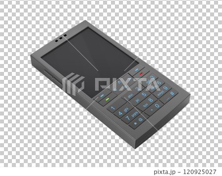Black mobile phone 120925027