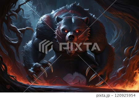 異世界の禍々しいモンスター 120925954