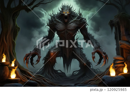 異世界の禍々しいモンスター 120925985